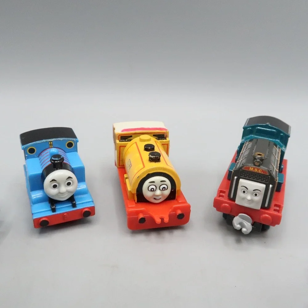8‎ Pc Lot Thomas & Friends Take n Play Railway Trains Cars Plastic Hook Die Cast